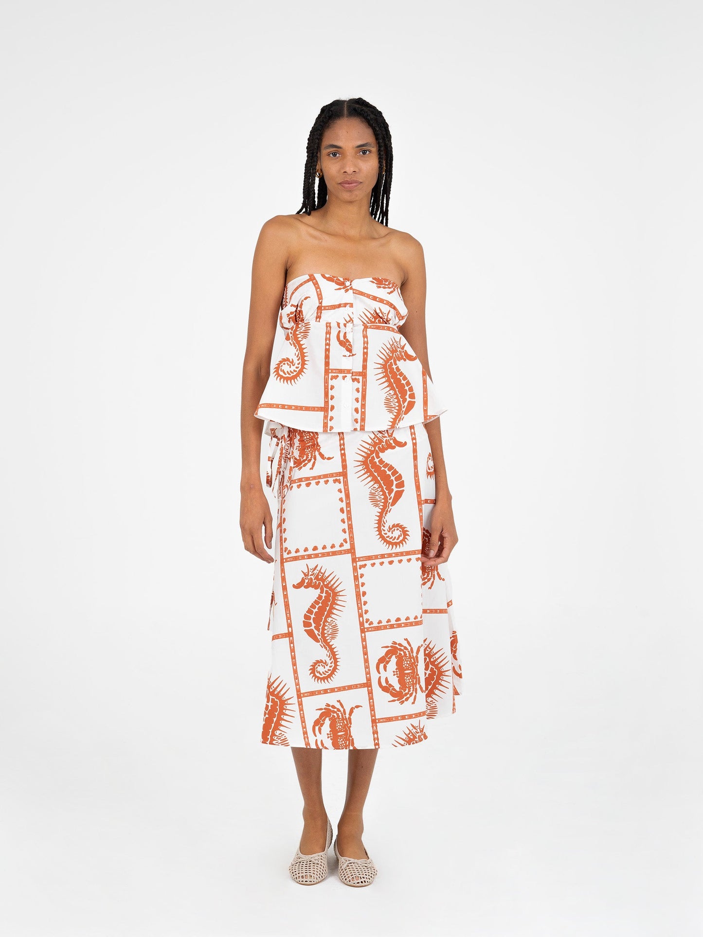 Puck Ocean-Inspired Skirt