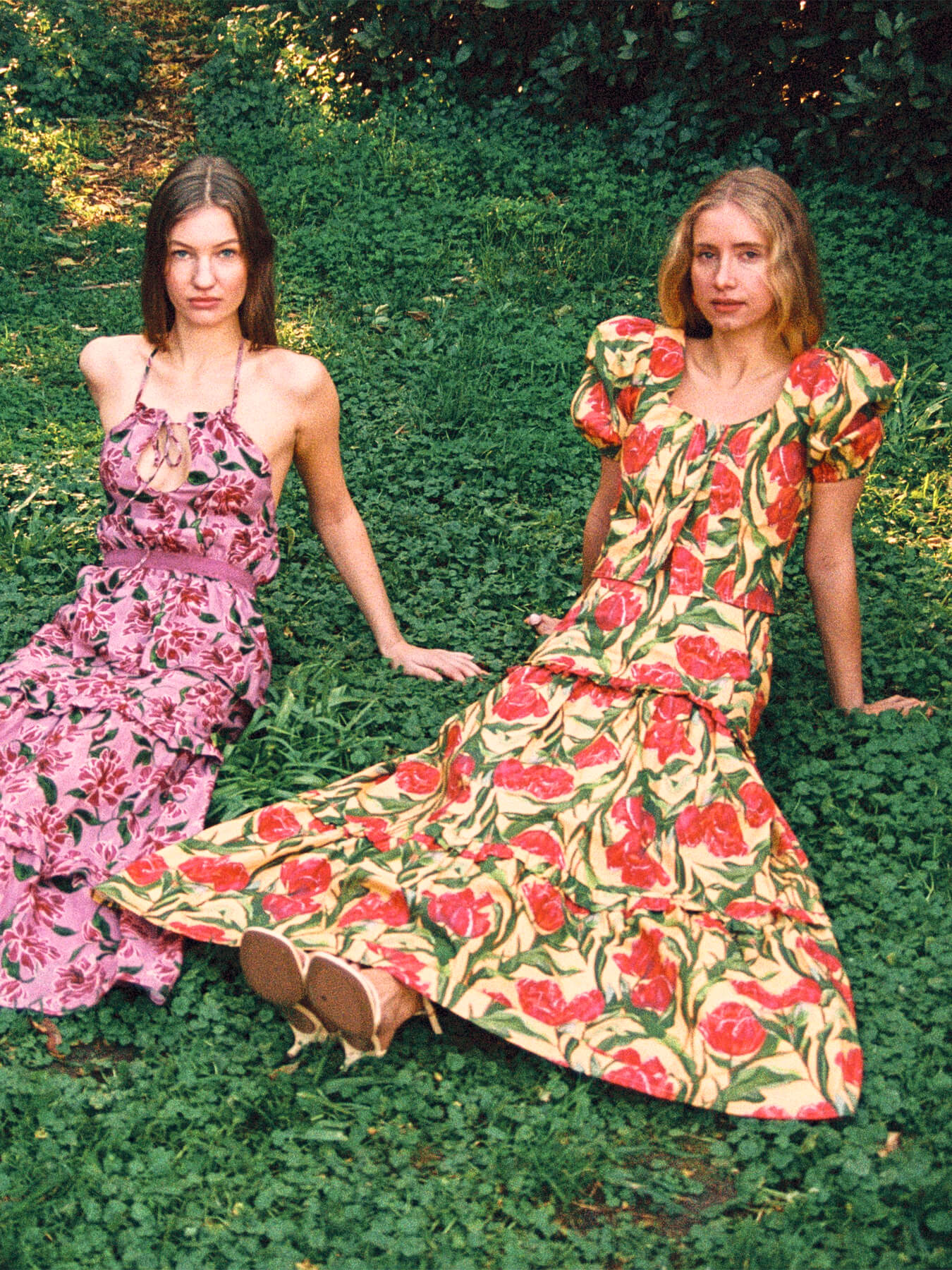 Zafira Yellow Maxi Skirt