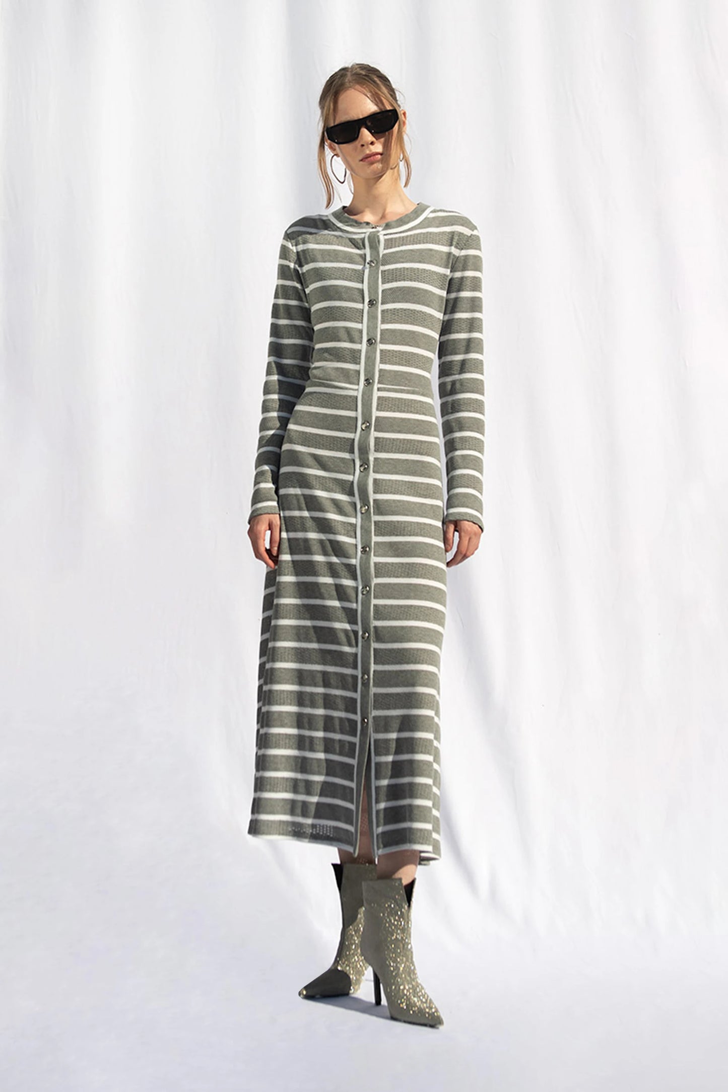 Marianne Stripe Maxi Dress