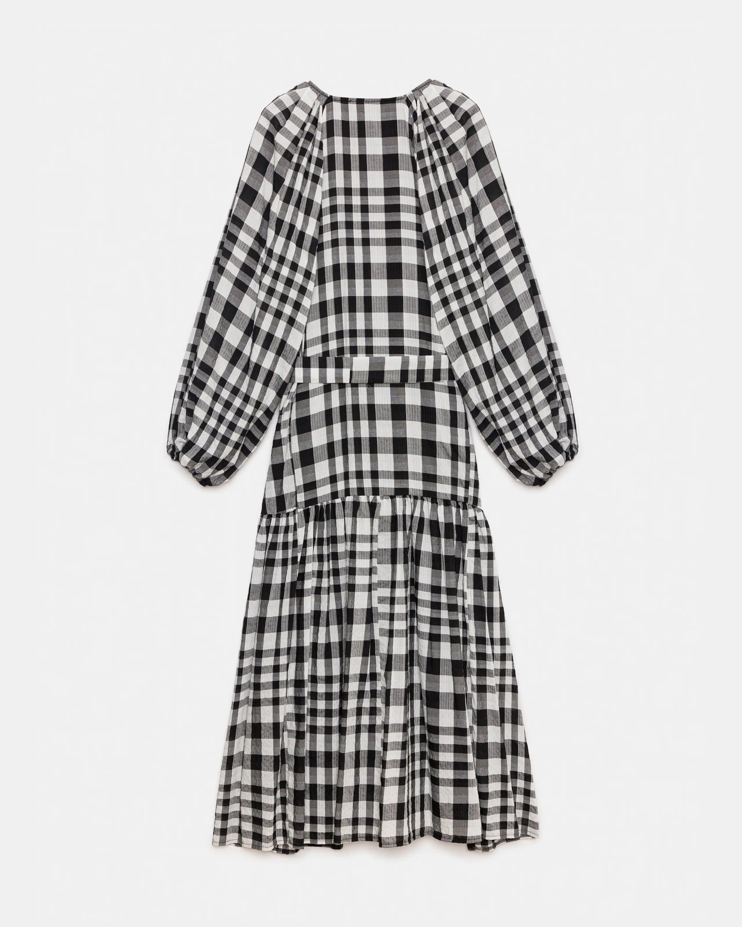 Mie Dress in Checkered Pattern