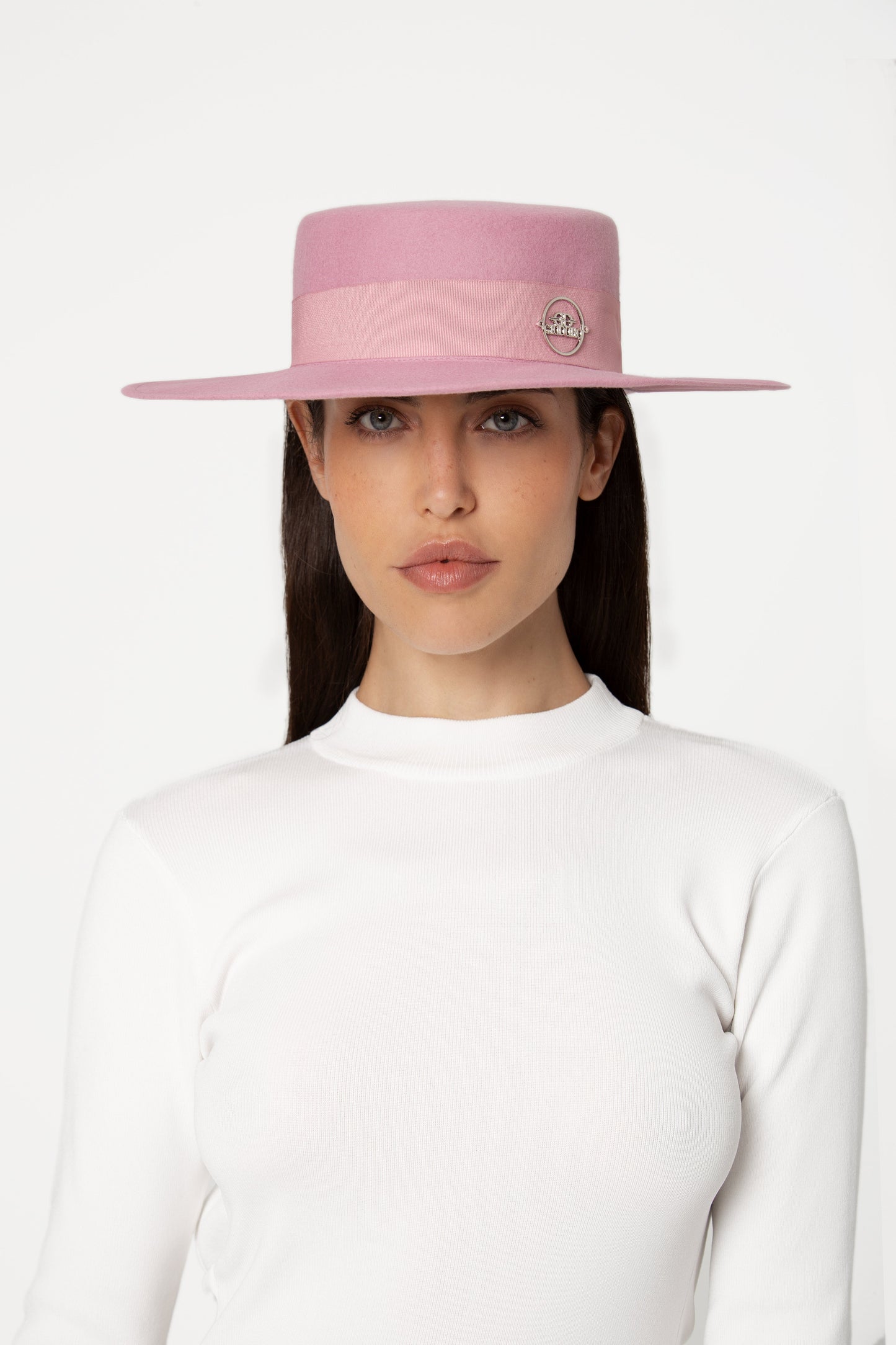 Gidoa Felt Canotier Hat
