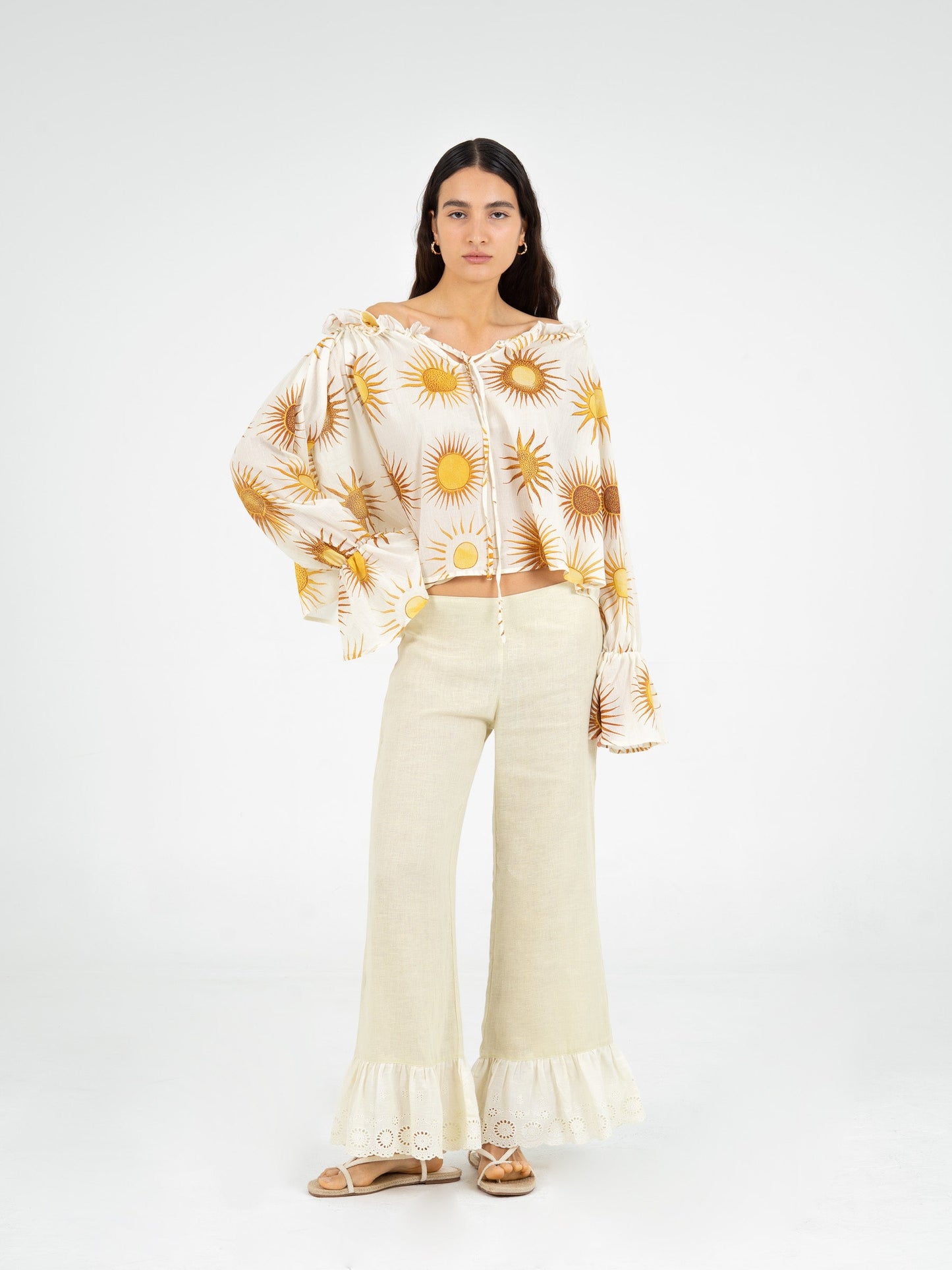 Marisol Sun-Printed Top
