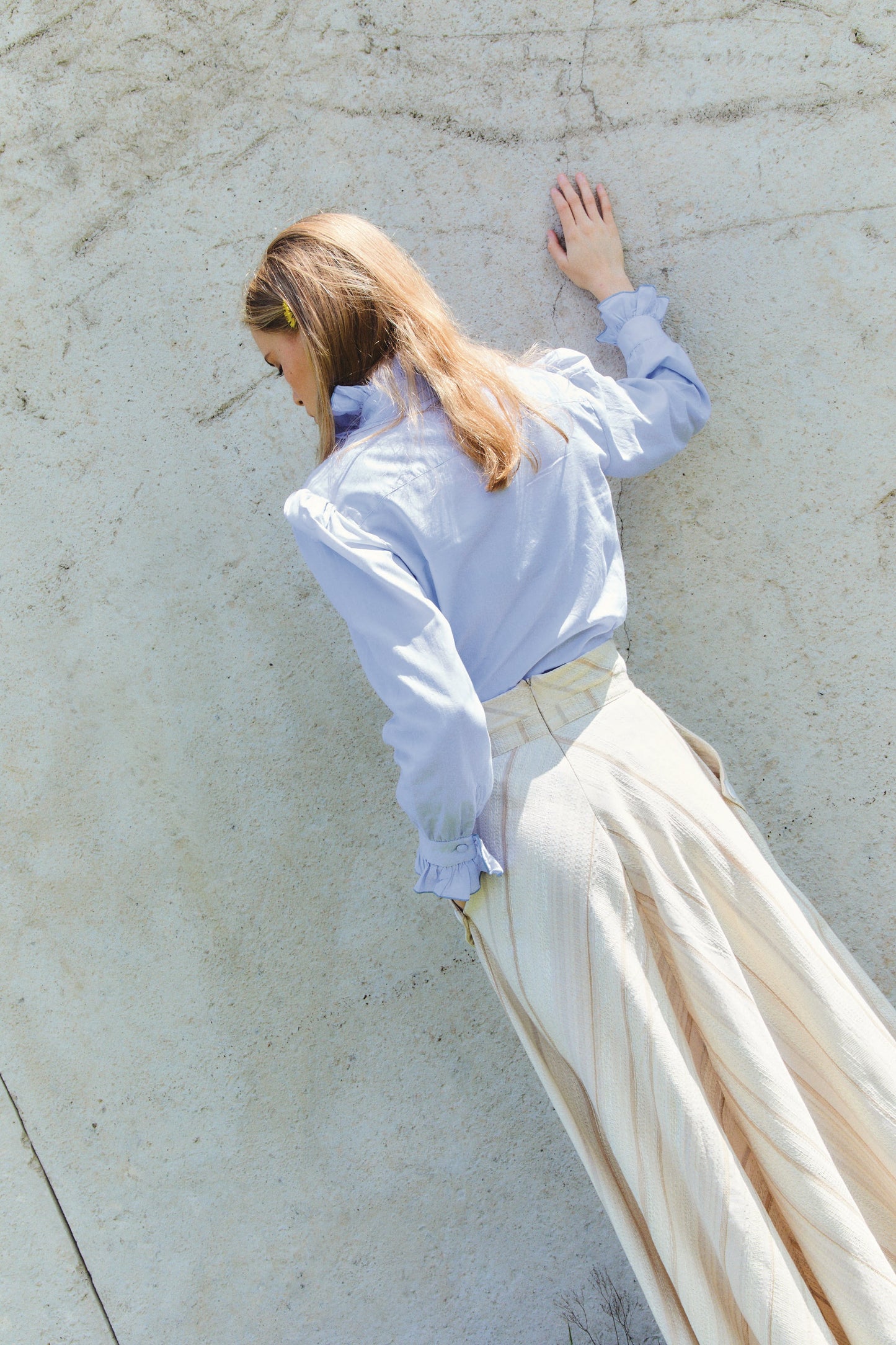 Sky Blue Willow Blouse