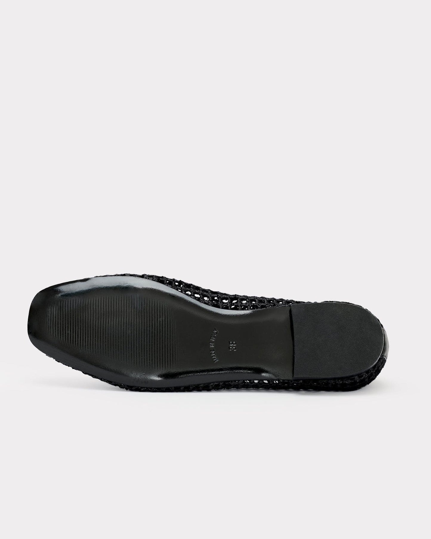 The Foundation Flat - Black Woven