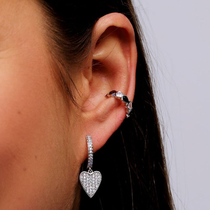 Heart Ear Cuff