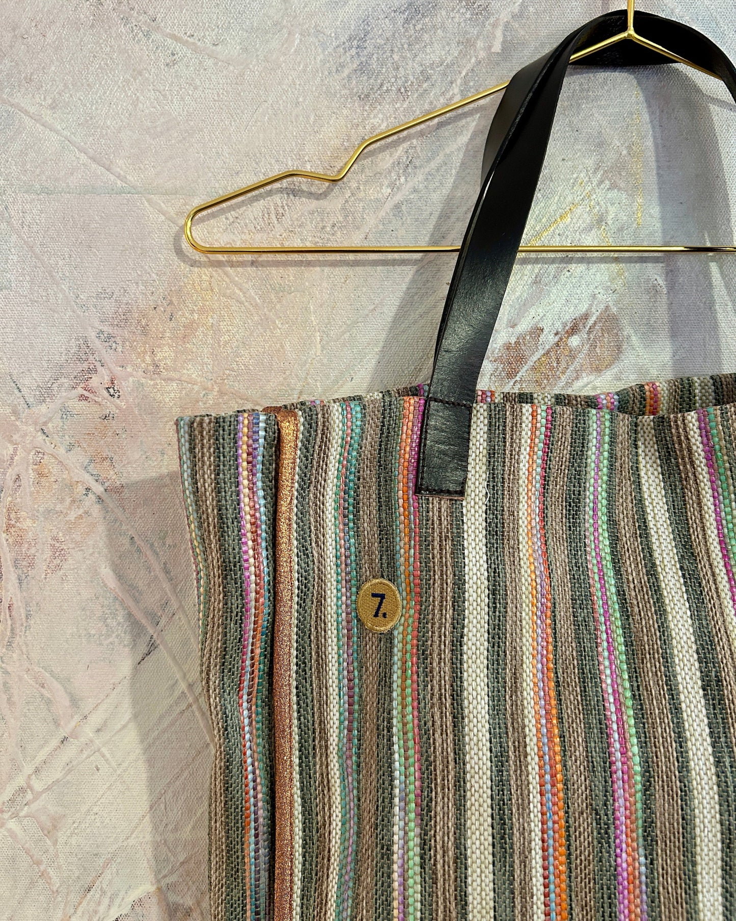 Bolso Amanda Weekend rayas Green