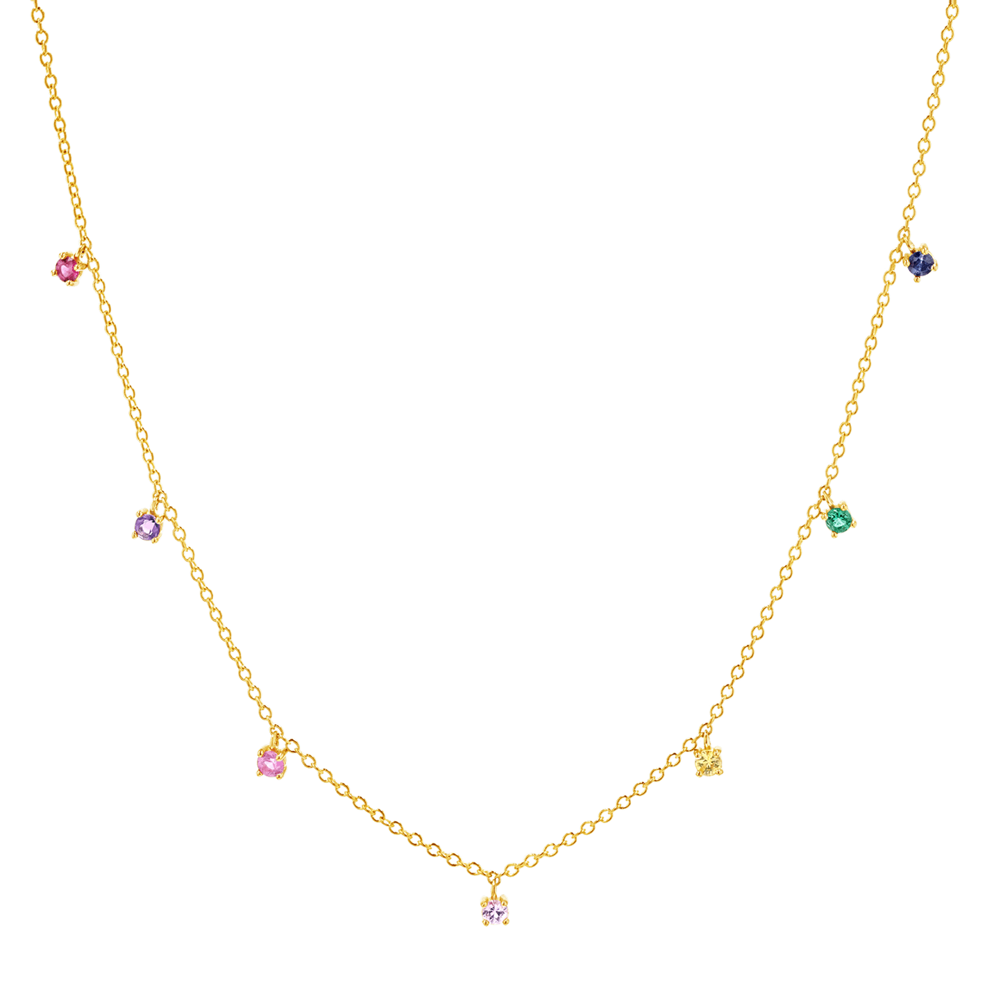 Multi Gemstone Necklace