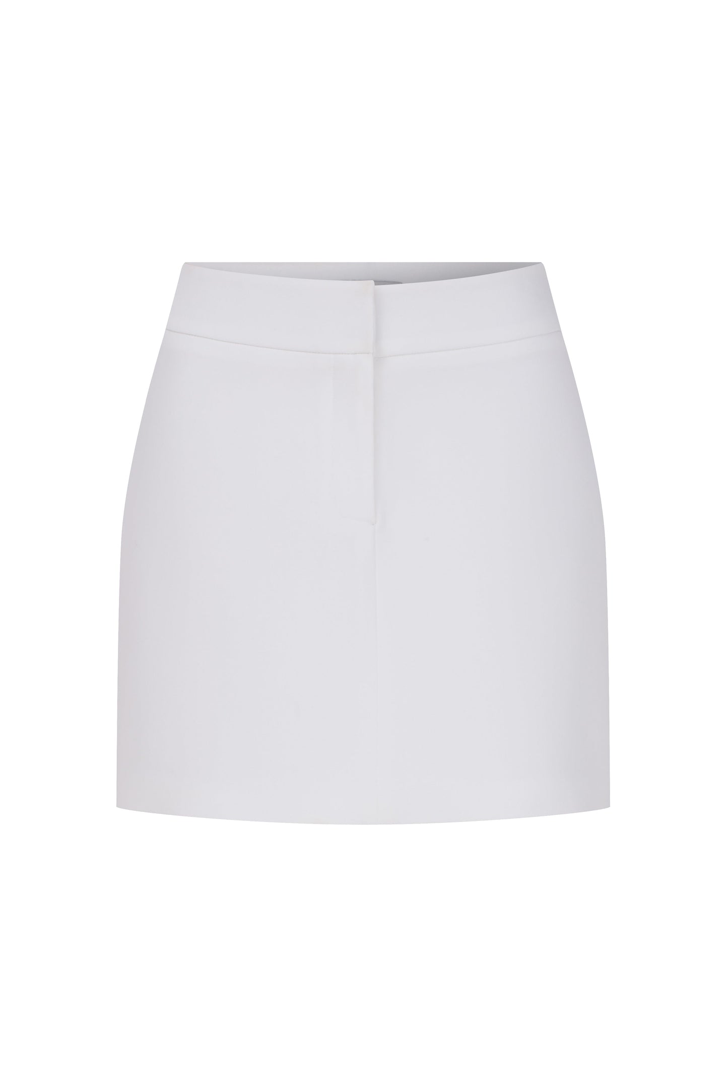 Marde A-Line Skirt in Blanche