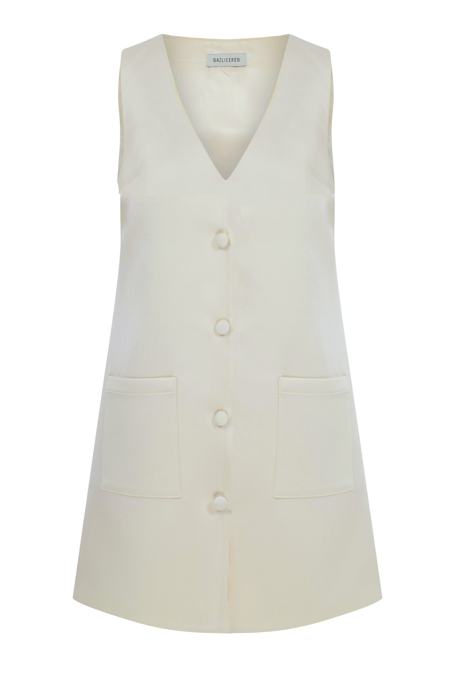 Odessa Mini Dress in Vanilla Ice