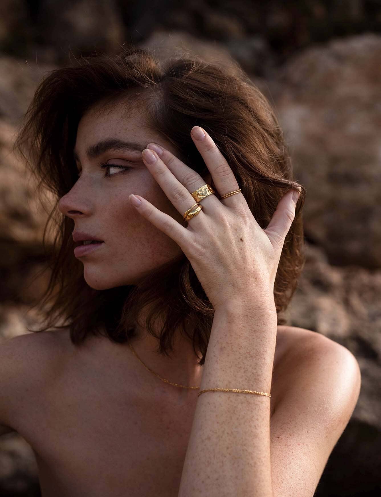 Amor Bracelet Gold Plated Bracelets Majime