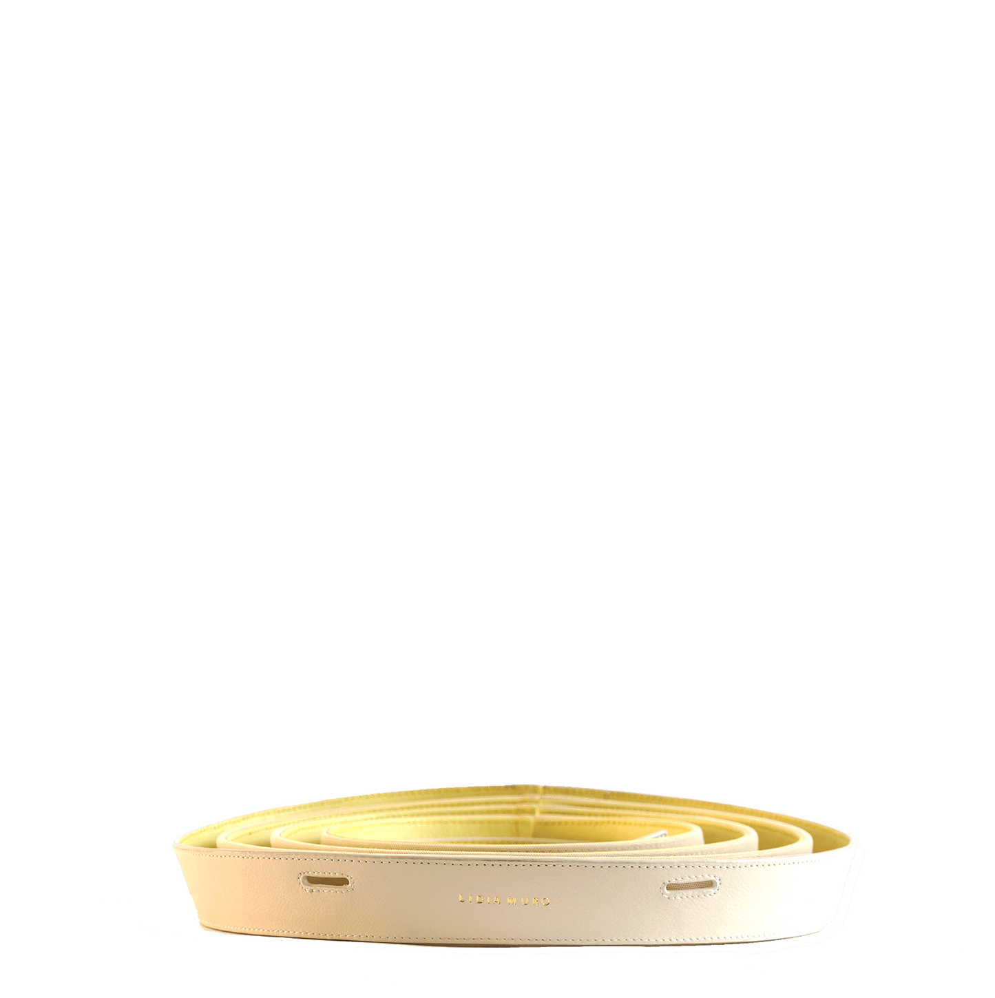 Bucket Bag - Cream Handbags Lidia Muro