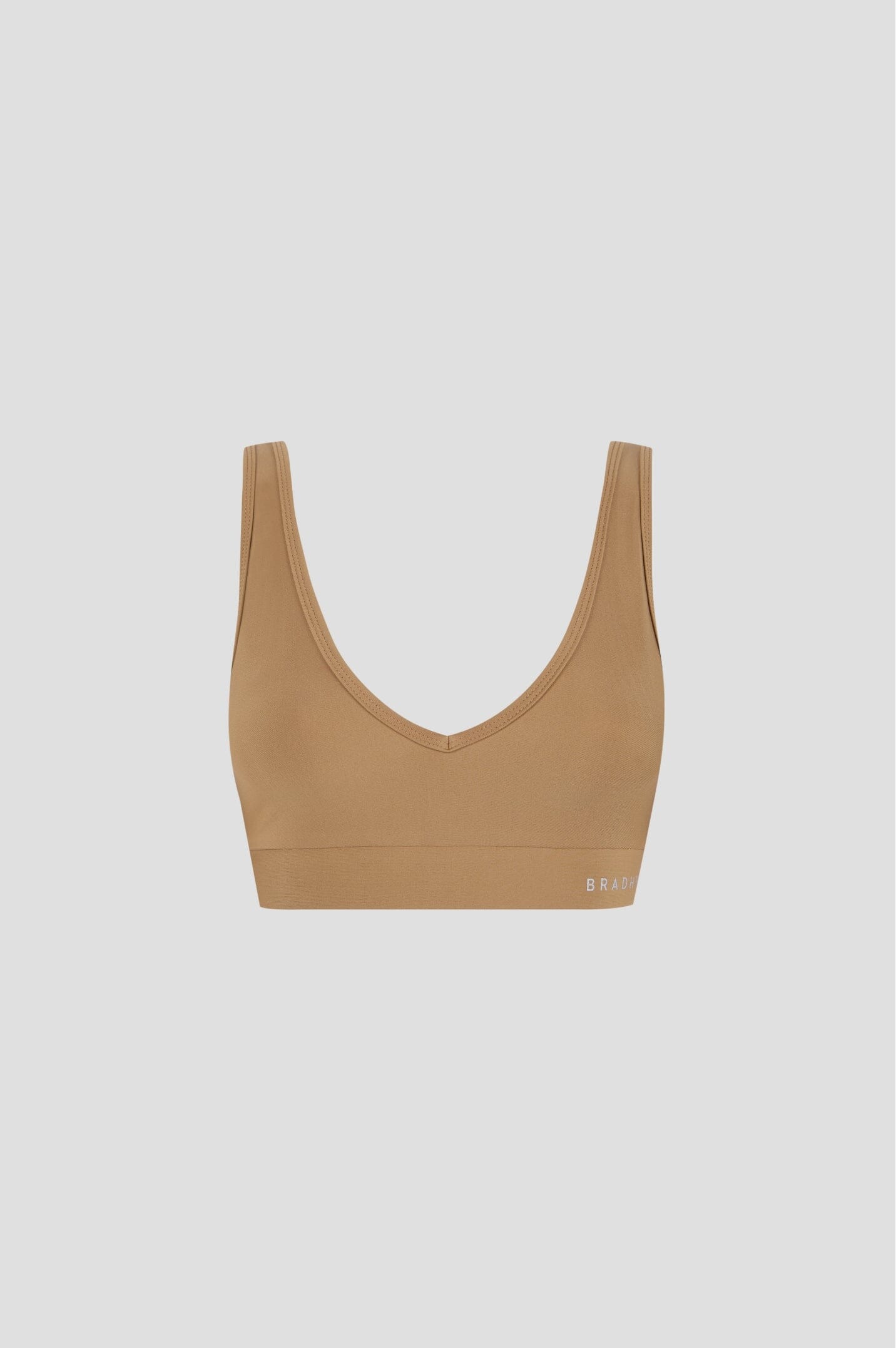 Camel Top Crop Tops Bradhy