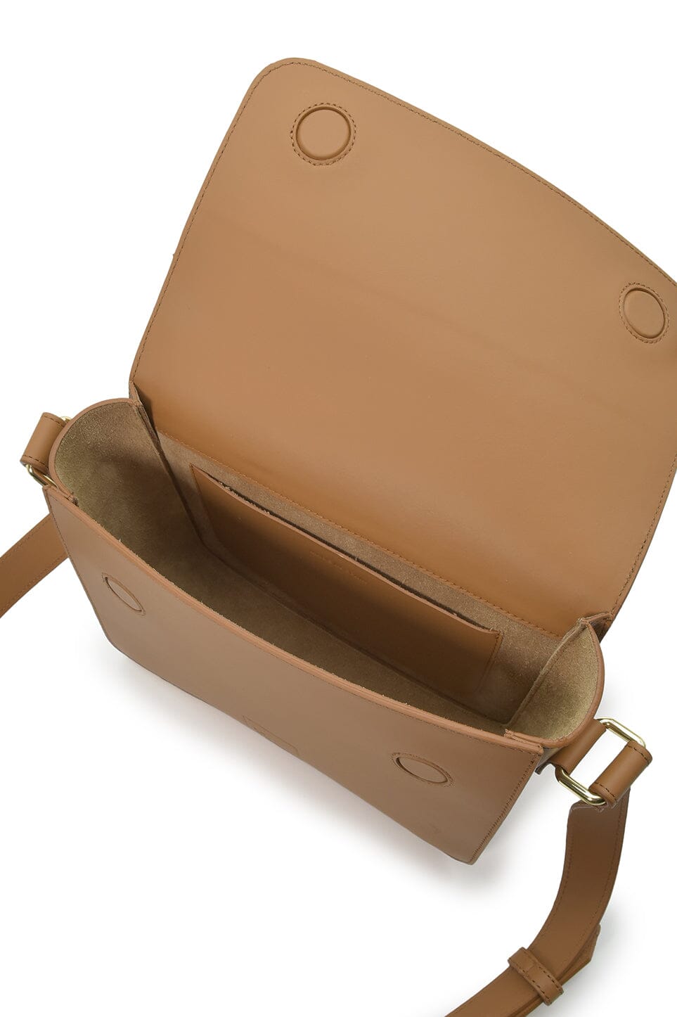 Caramel Square shoulder bag Crossbody Bags Leandra