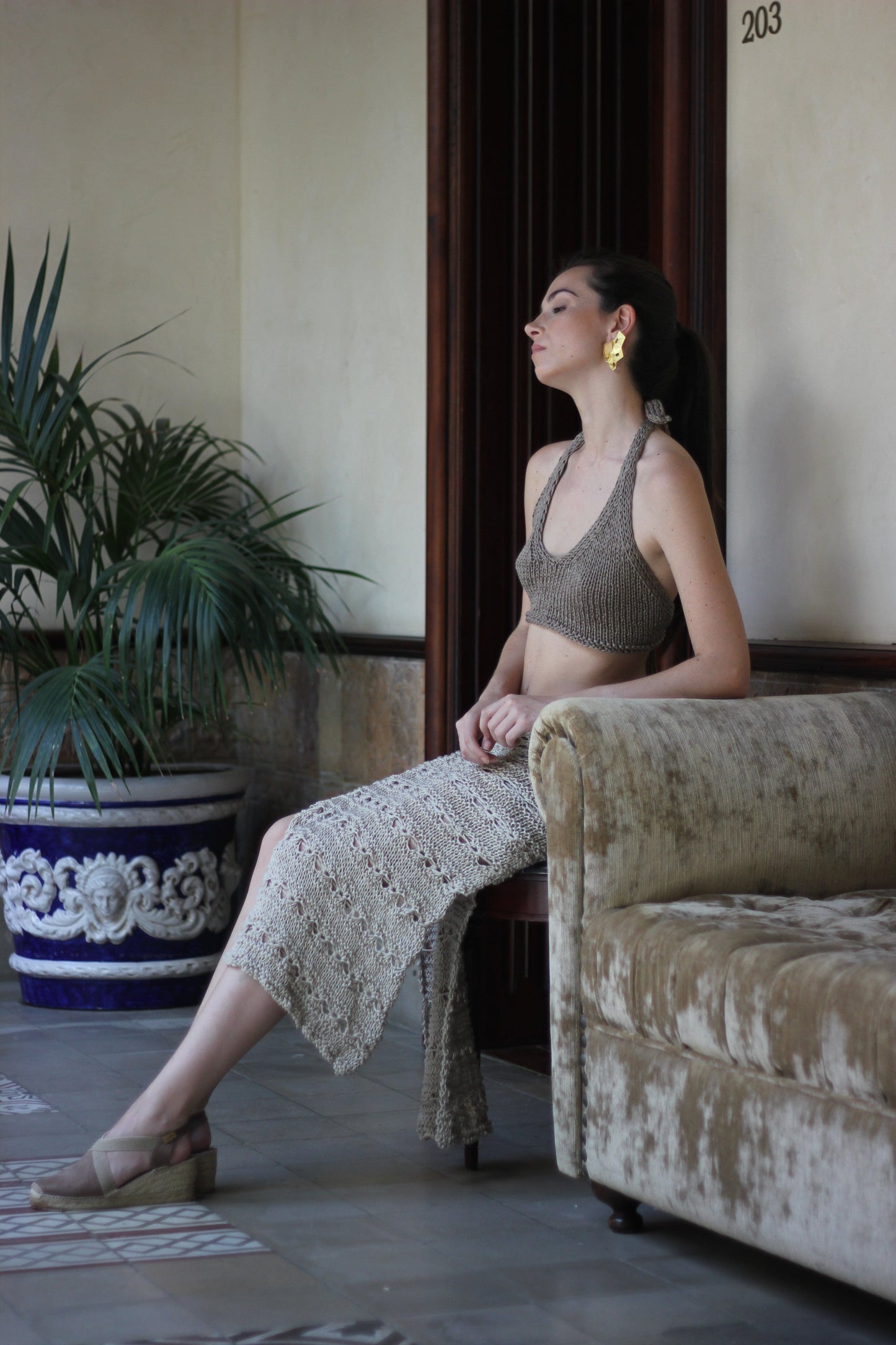 Chiara Skirt Midi Skirt Brave Of