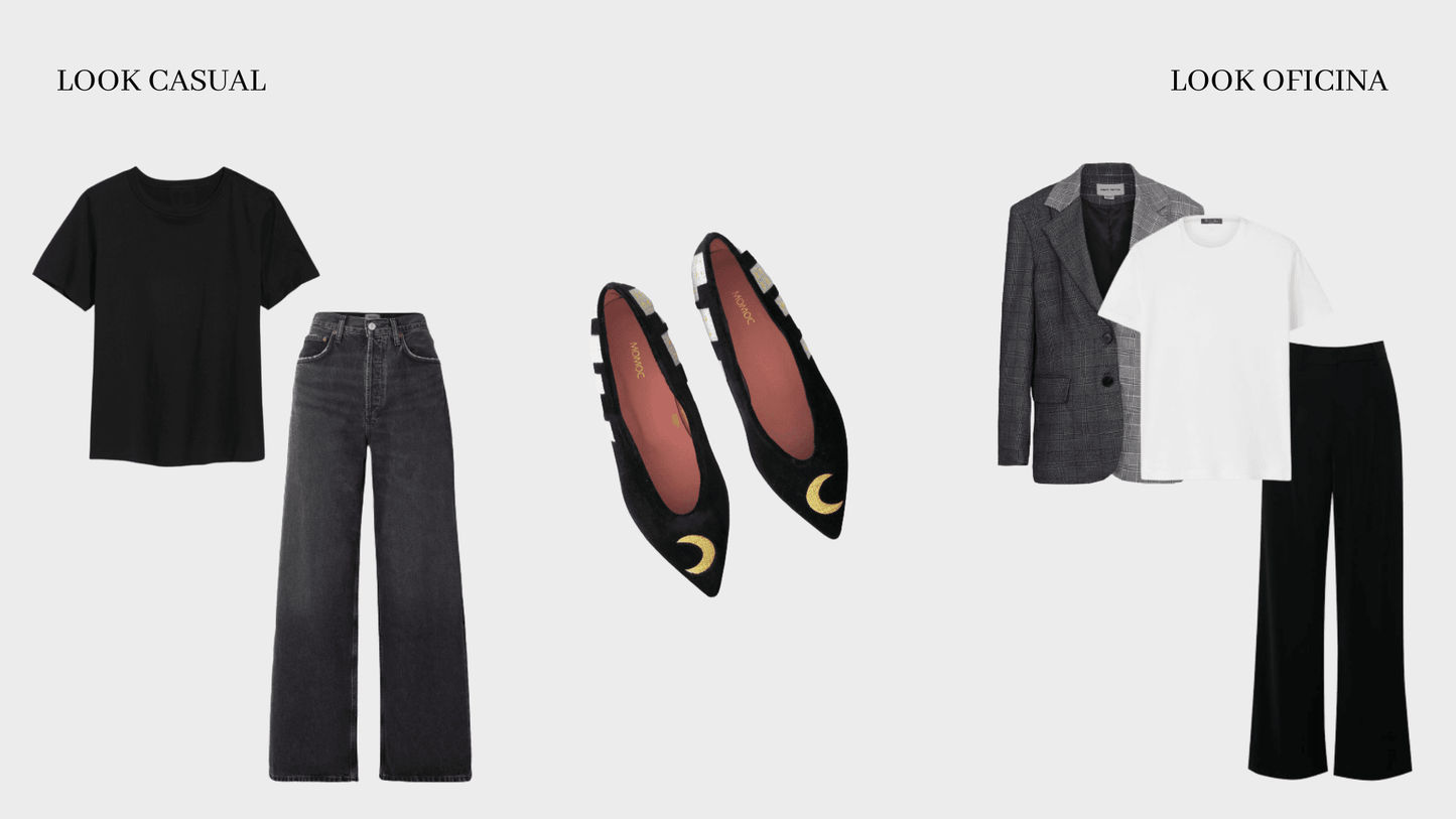 City by Night Vegan Flats Flats Momoc Shoes