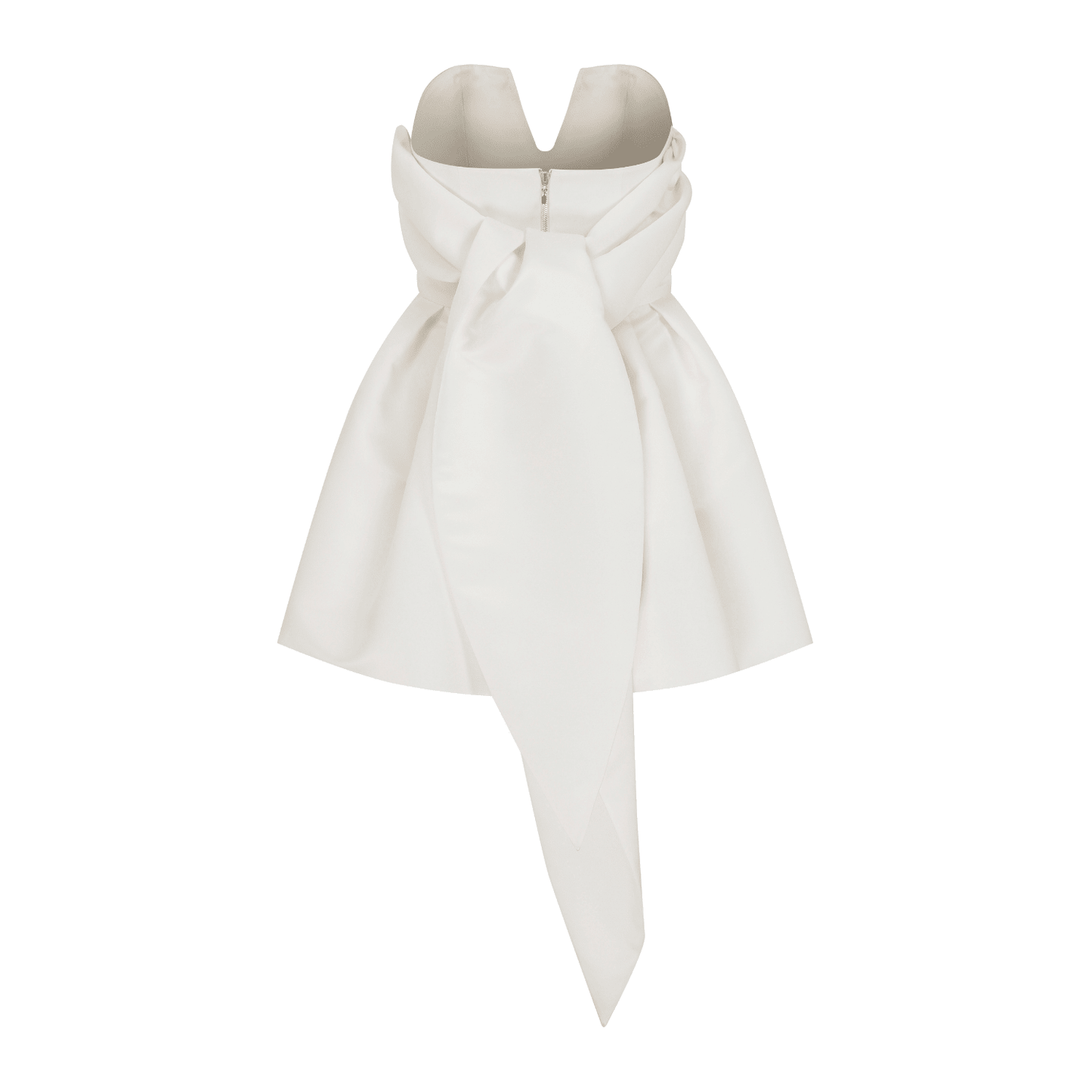 Miro Strapless Mini Dress in Vanilla Ice Dresses Nazli Ceren