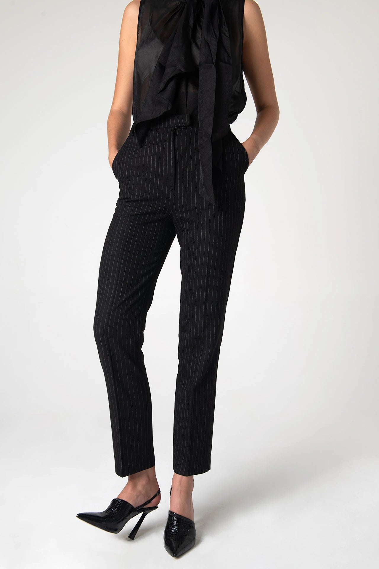 Mary Lacy Slim Fit Trousers