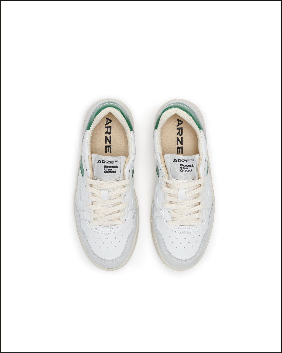Taiga Green Sneakers Sneaker Arze