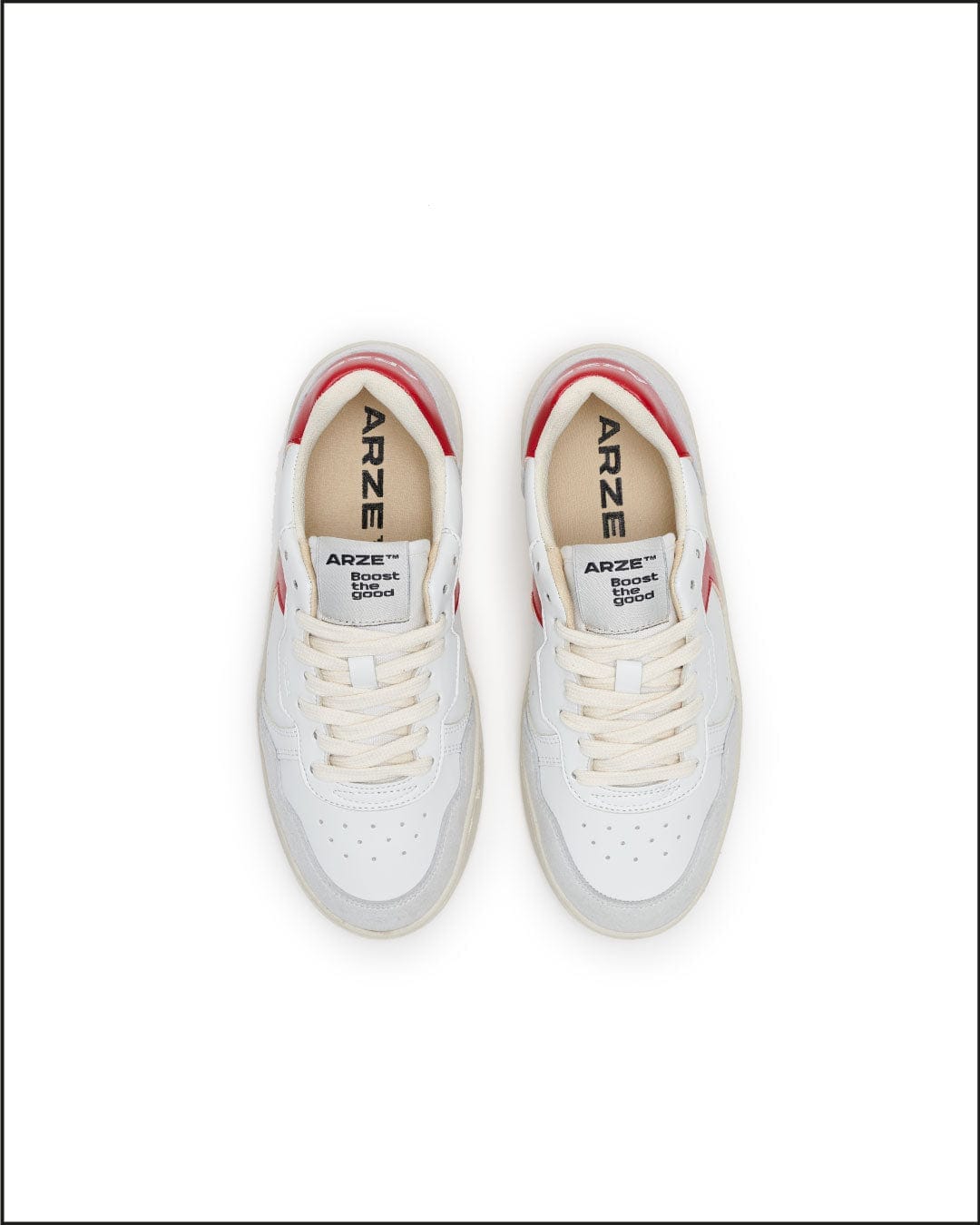 Taiga Red Sneakers Sneaker Arze