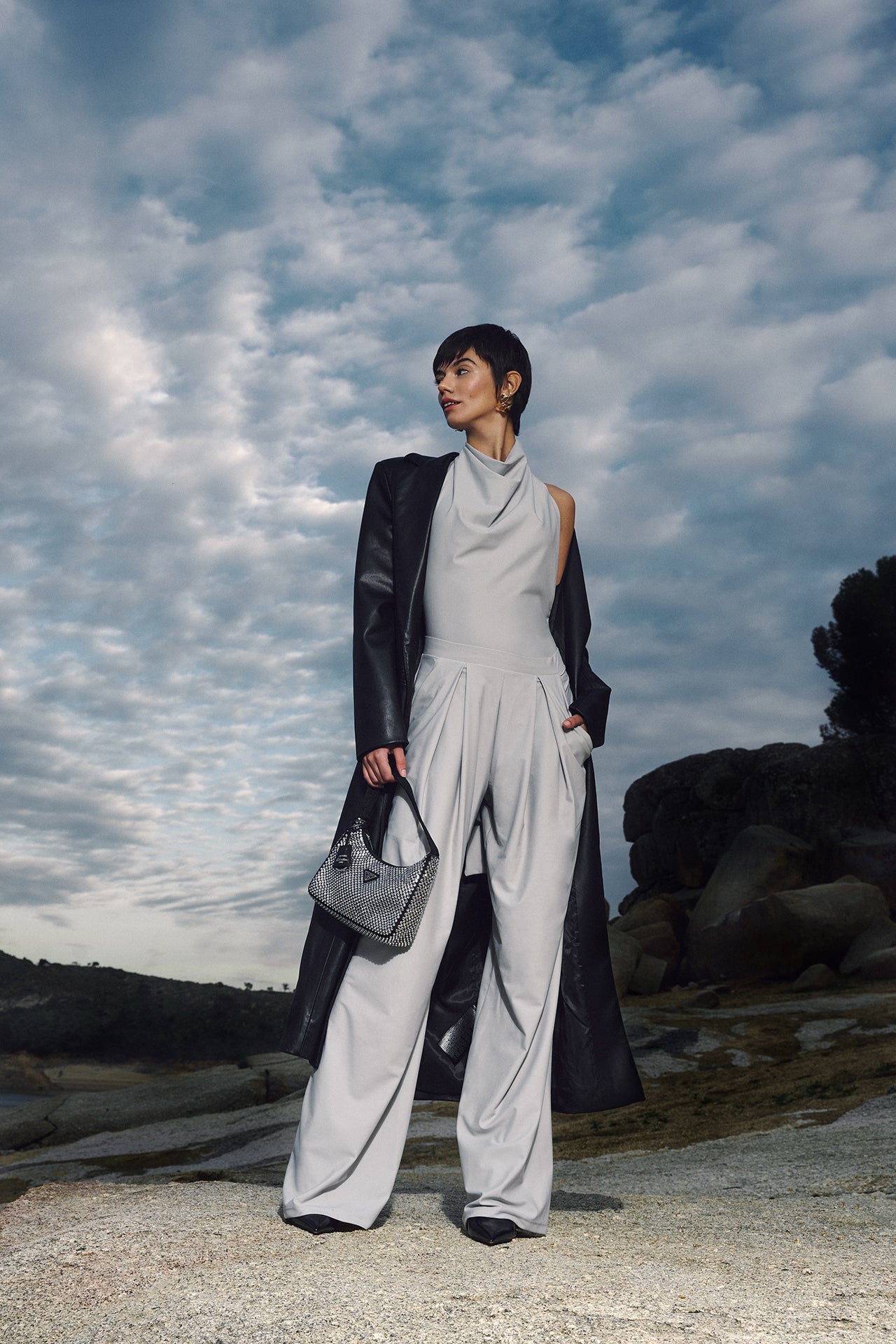 Estela Trousers in Pearl