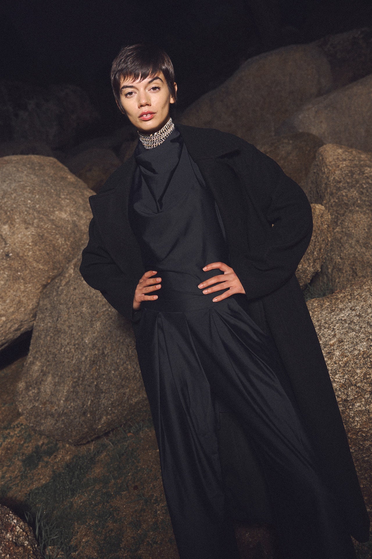 Estela Trousers in Black