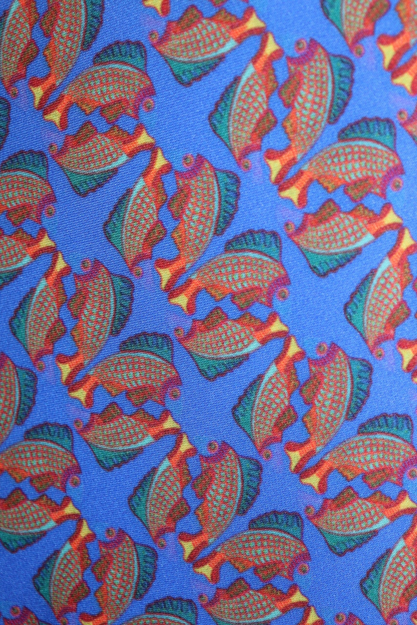 Dress with the Author's Print "Fish"