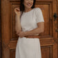 Merengue Cotton Silk Wrap Dress