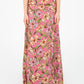 Amara Pink Floral Print Skirt