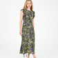 Love Spell Green Floral Print Dress