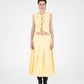 Harlem Yellow Pleated Skirt