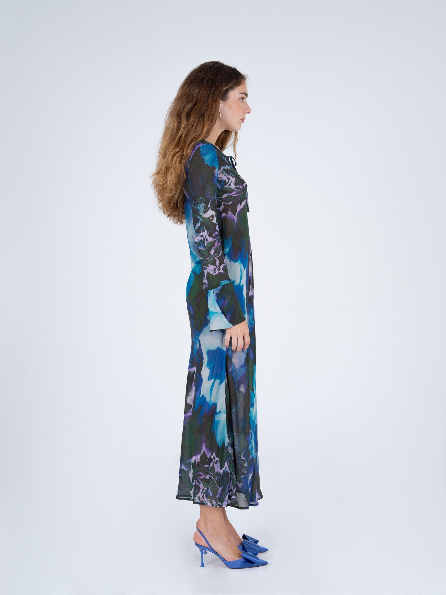 Blue urania dress