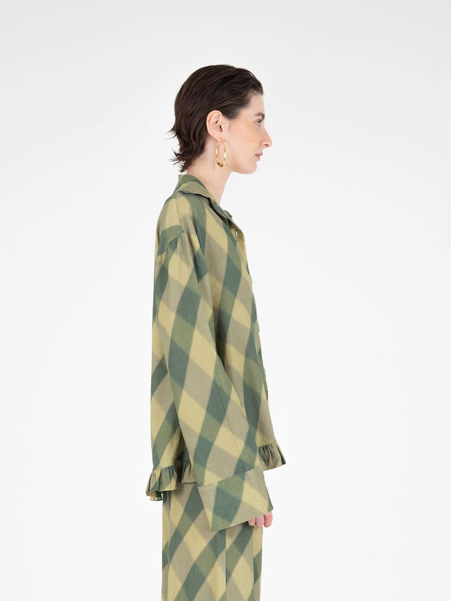 Annapurna Green Rhombus Shirt