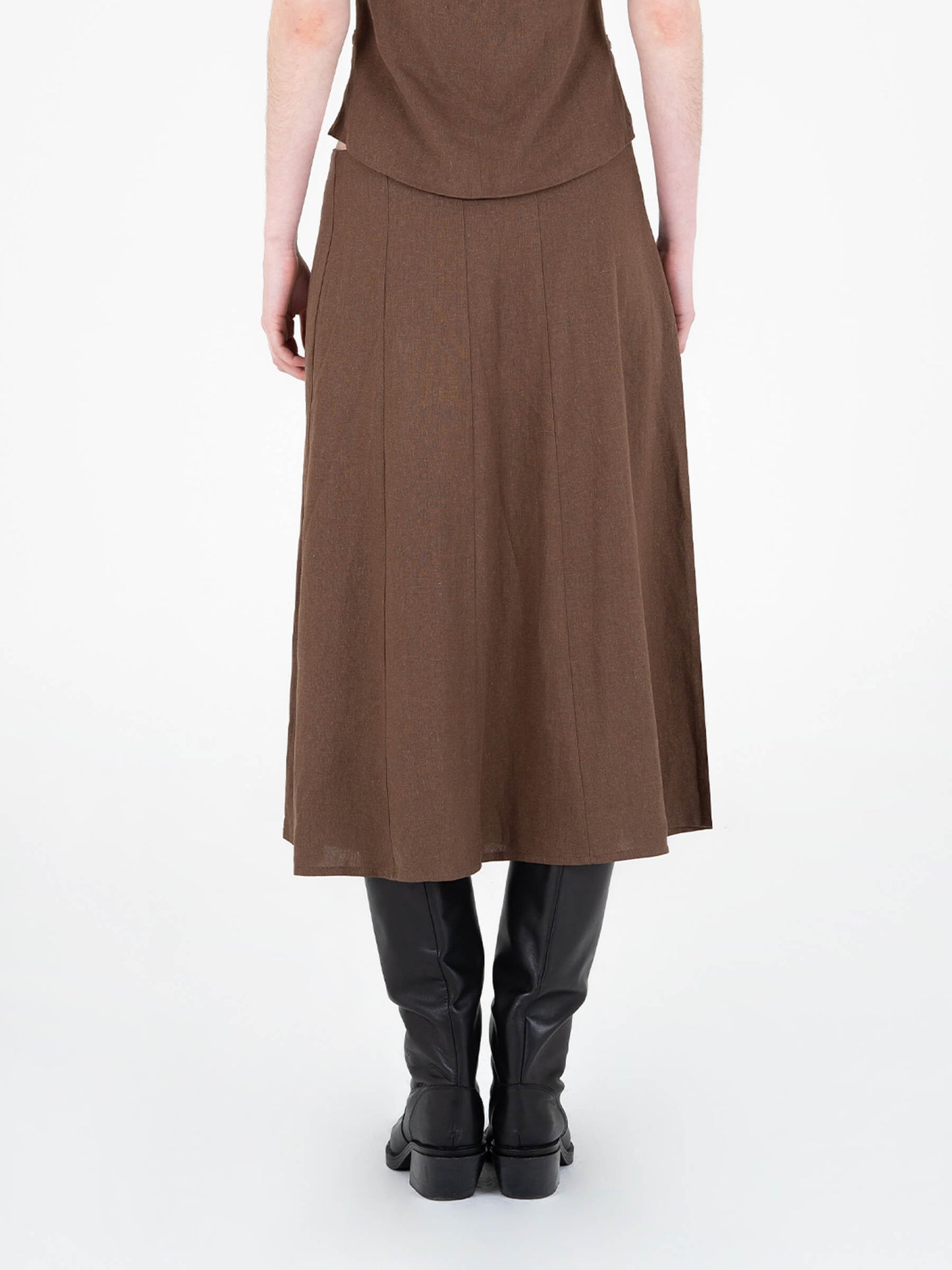 Teide Brown Skirt