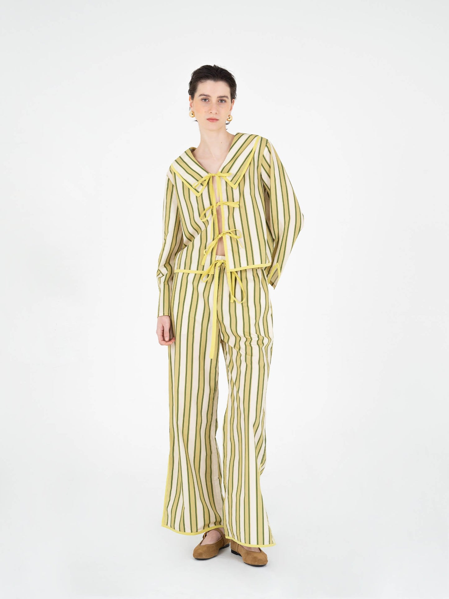 Blizzard Striped Pyjama Shirt