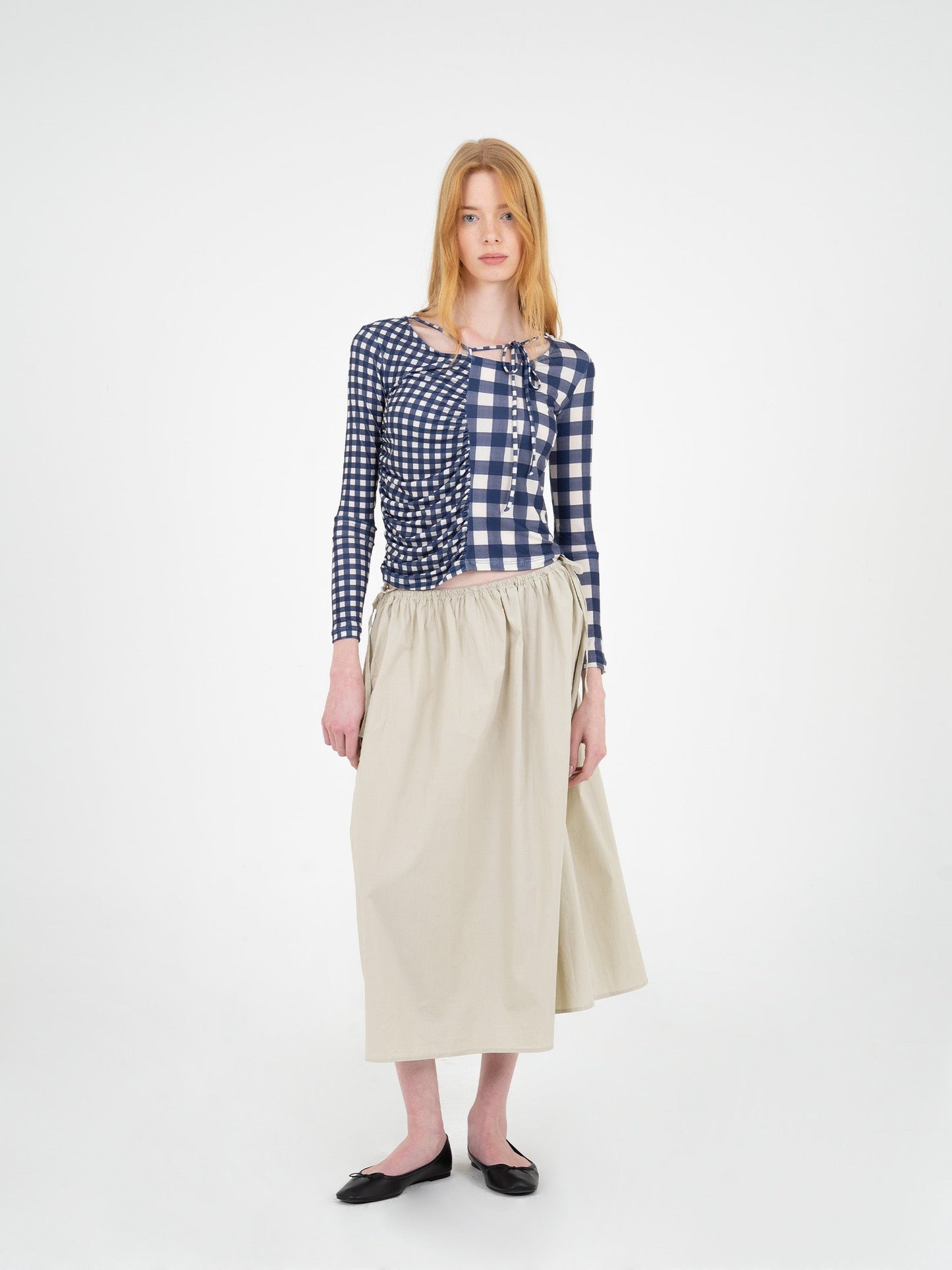 Rooftop Vichy Squared Top