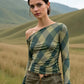 Annapurna Green Rhombus Top