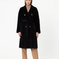 Adioro Black Alpaca Coat