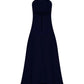 Riley Midi Dress in Midnight Blue