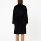 Adioro Black Alpaca Coat