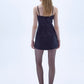 Gaia Mini Dress In Black