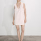 Odessa Mini Dress in Cloud Pink