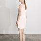 Odessa Mini Dress in Cloud Pink