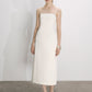 Gaia Long Dress in Vanilla Ice
