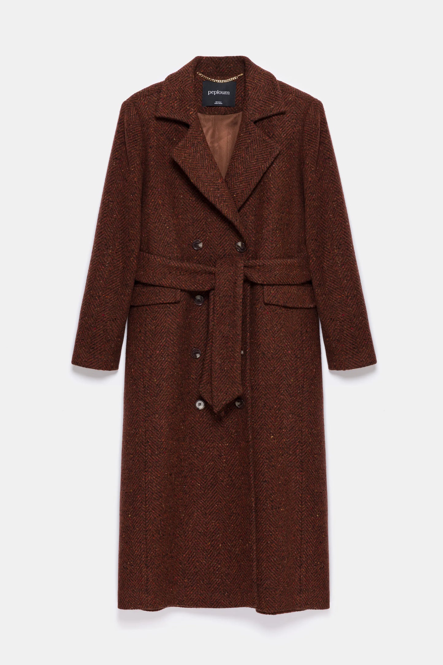 Adele Herringbone Coat