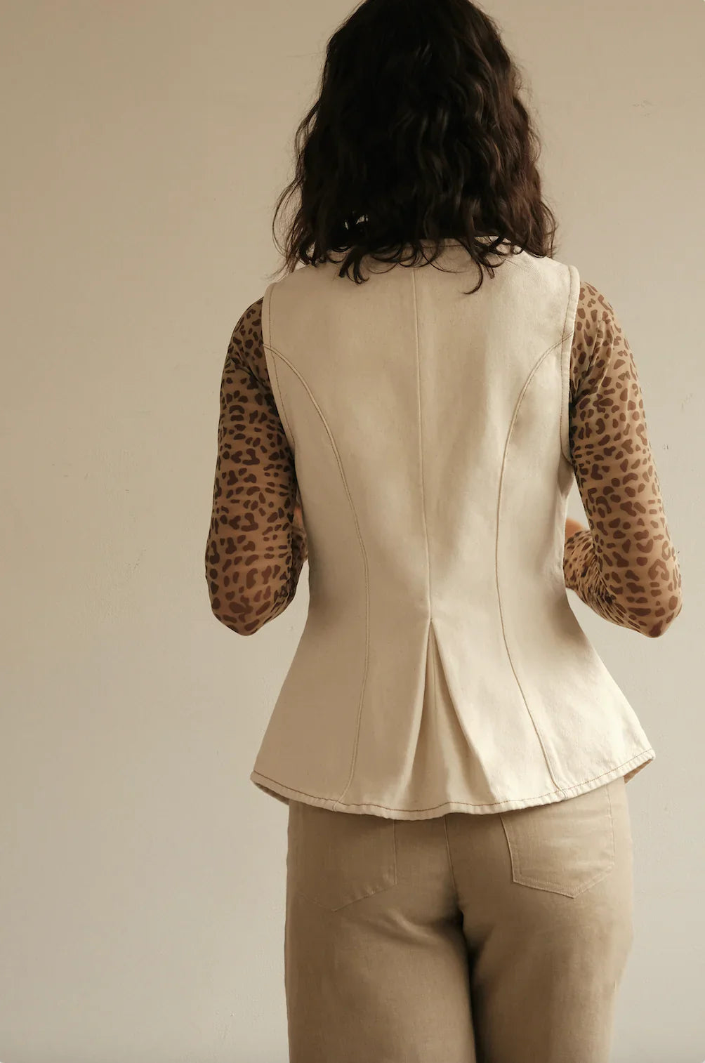 Union Vest Top | Ecru