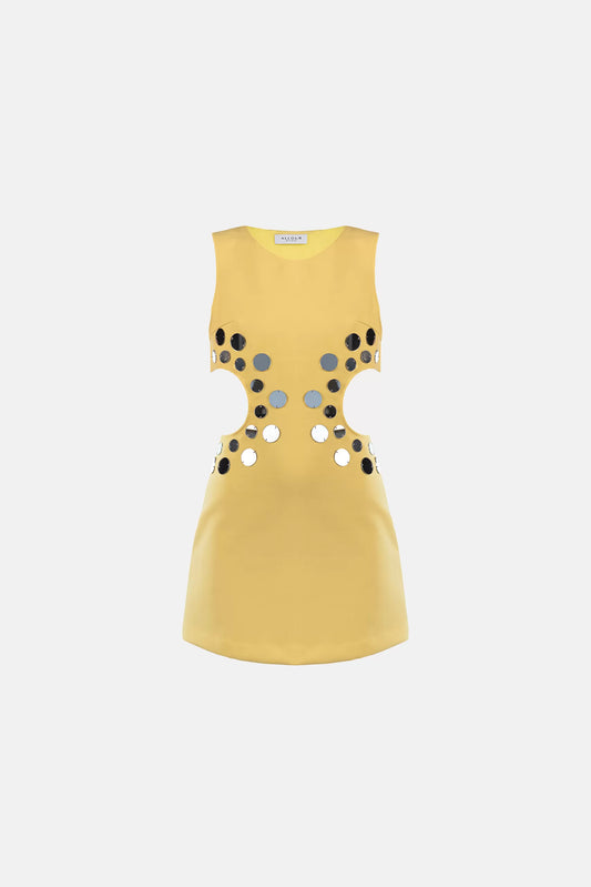 Mini Dress Twiggy in Yellow