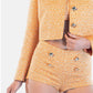 Cropped jacket Betsy in Orange