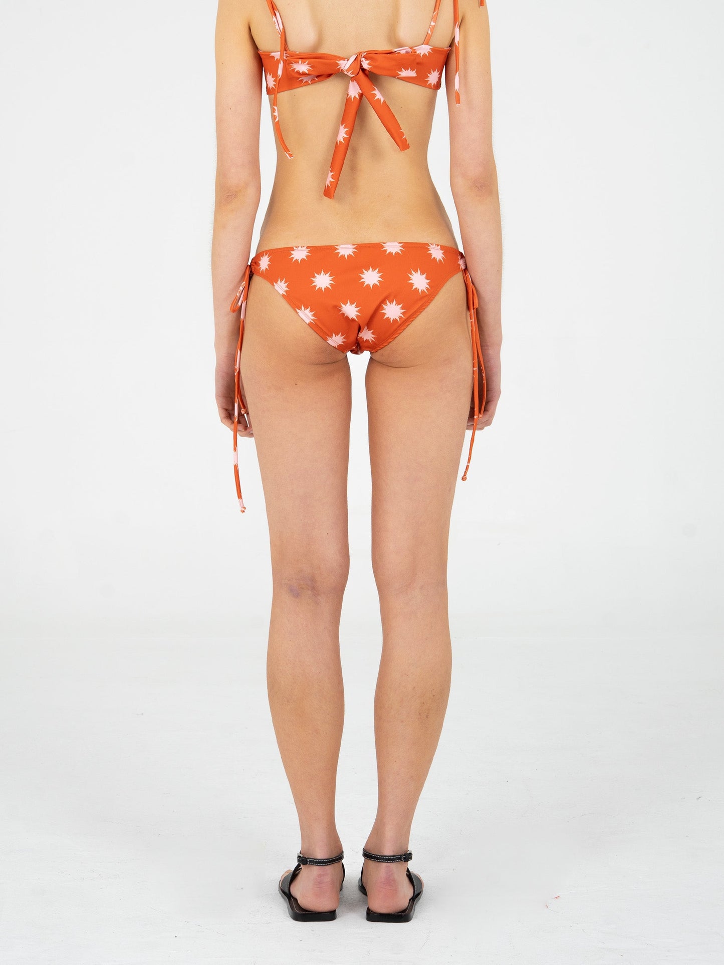 Illusion Sun-Printed Bikini Bottom