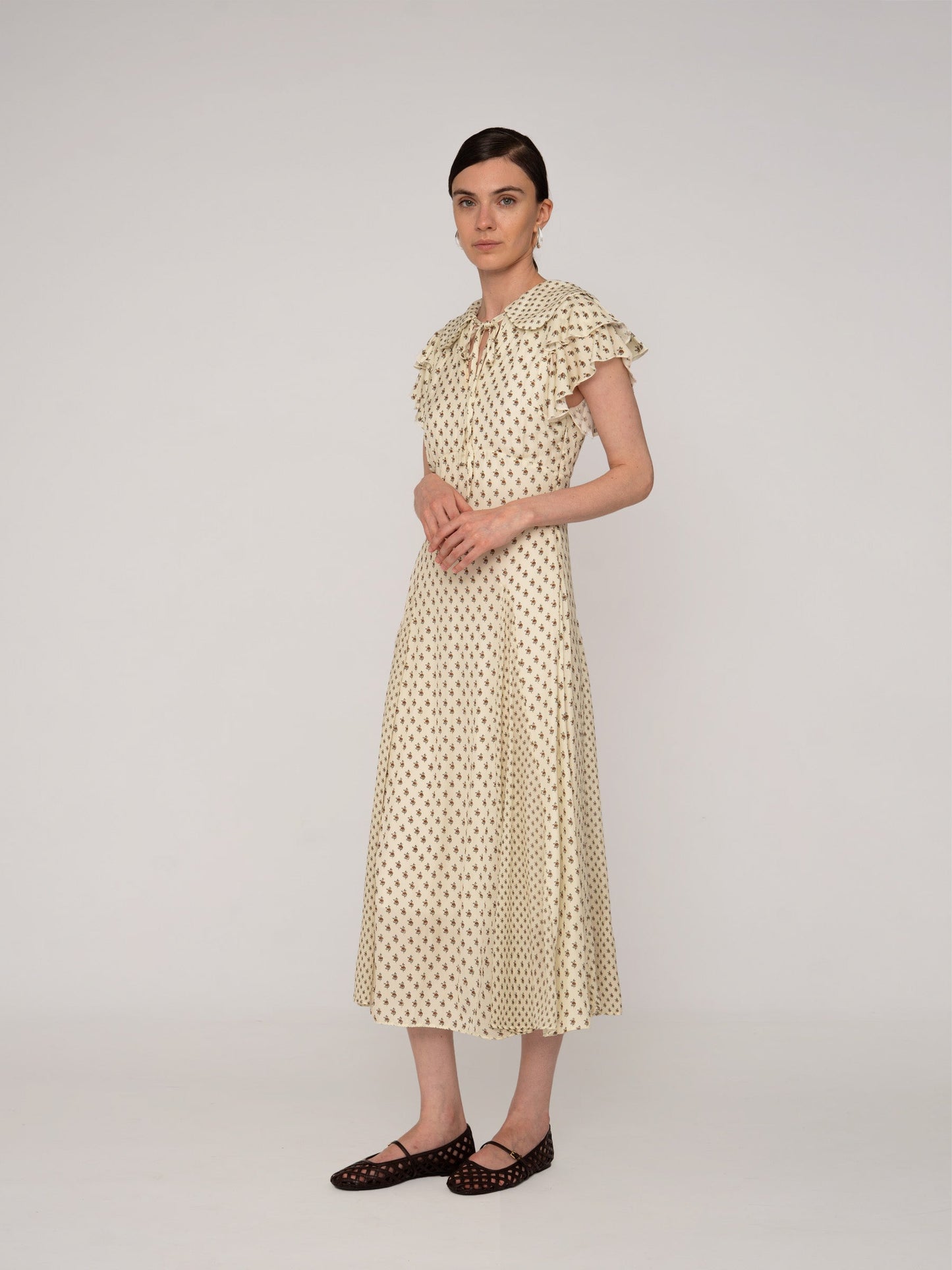 Sucrée Floral Print Long Dress