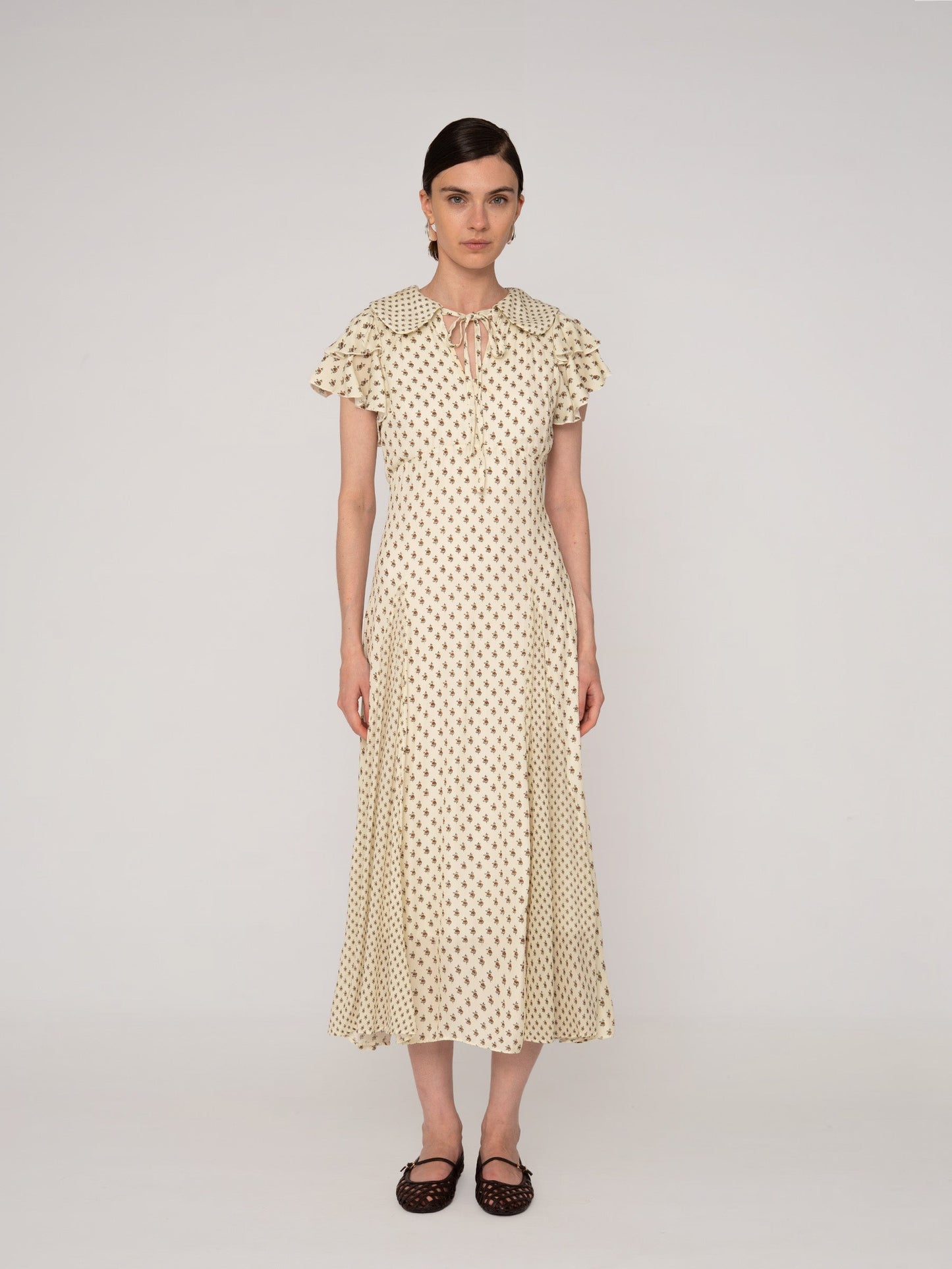 Sucrée Floral Print Long Dress